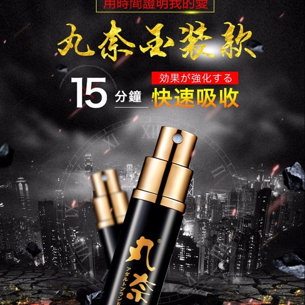 丸奈金裝升級版男用延時噴劑10ML - 2