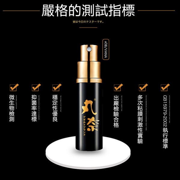 丸奈金裝升級版男用延時噴劑10ML - 9